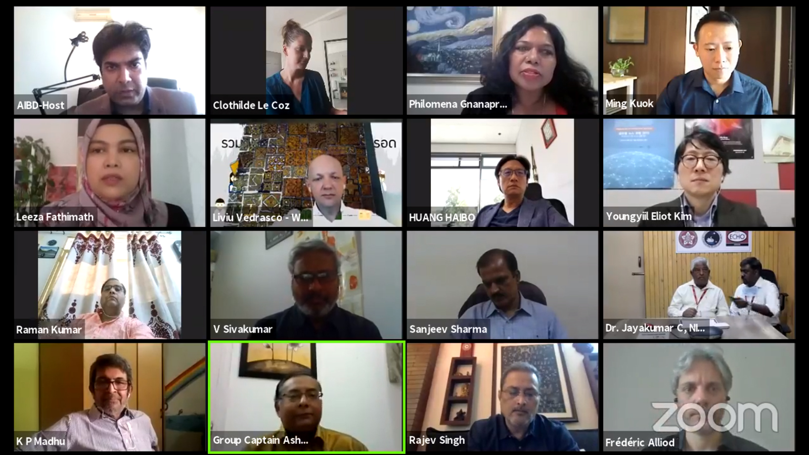 FIRST EVER VIRTUAL COVID SHARING SESSION