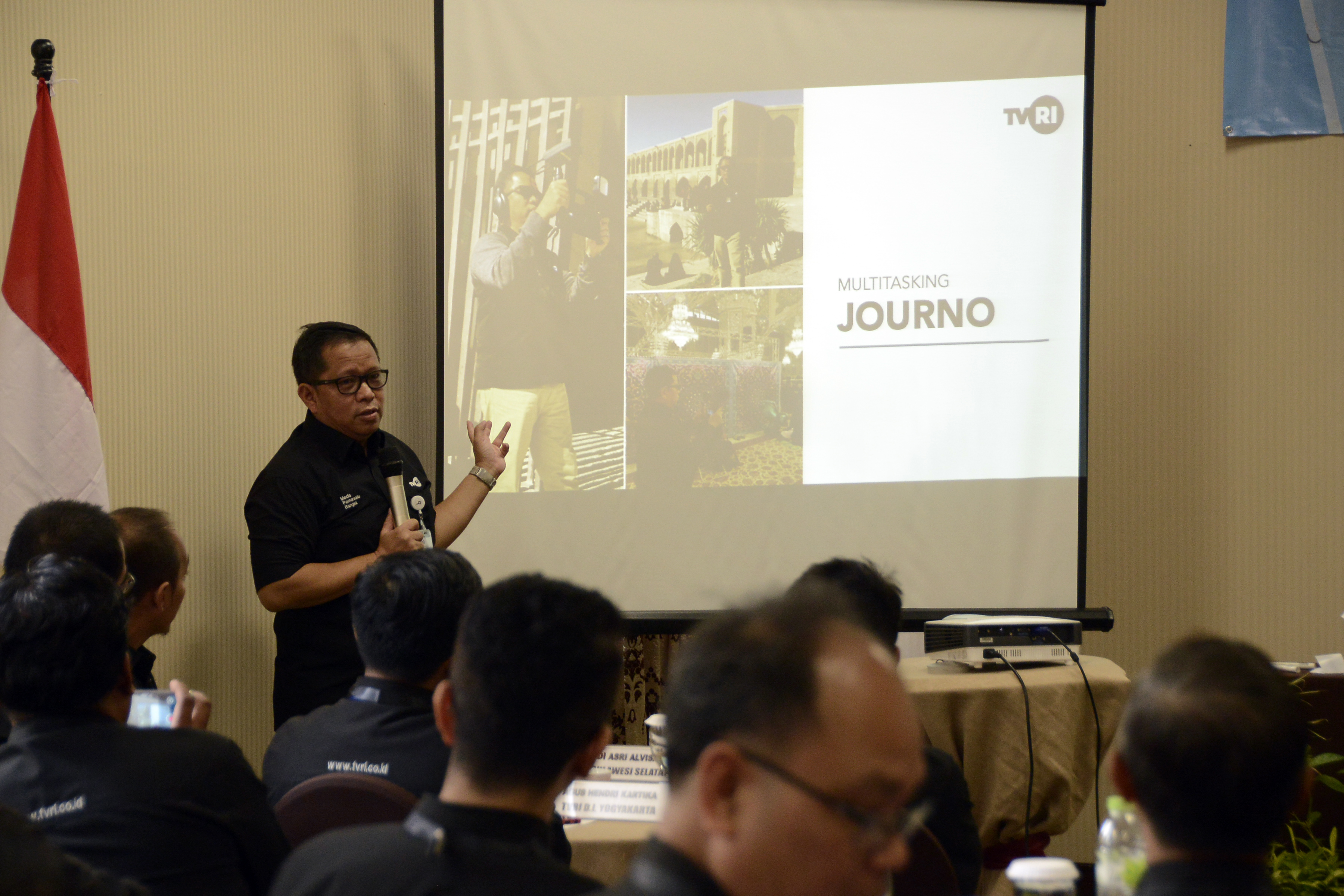 Apni Jaya putra on Mobile Journalism
