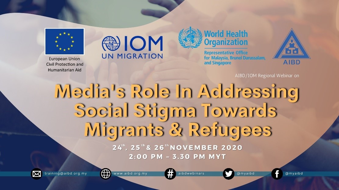 3-day webinar on Media’s Role in Addressing Social Stigma towards the Migrants and Refugees in the Context of COVID.